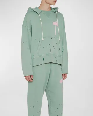 Men's PXP Painted Raw-Cut Hoodie