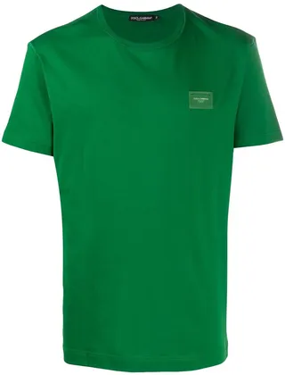 logo patch T-shirt