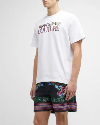 Men's Multicolor Logo Tee