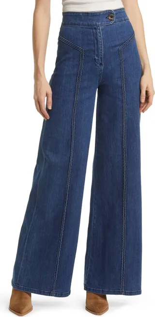 High Waist Bootcut Jeans