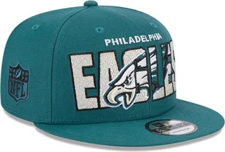 Men's New Era Midnight Green Philadelphia Eagles 2023 Nfl Draft 9FIFTY Snapback Adjustable Hat