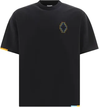 Marcelo Burlon County Of Milan Short-Sleeved Logo-Patch T-Shirt