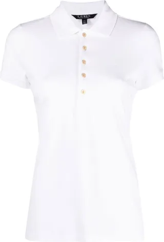 Pique polo shirt