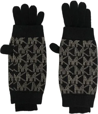 Monogram Embroidered Gloves