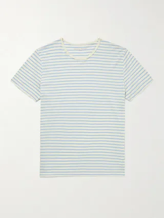 Ryder 2 Striped Cotton-Jersey T-Shirt