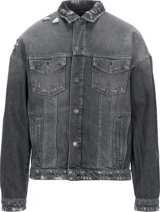 Denim Outerwear Black