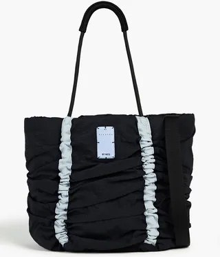 Para ruched shell tote