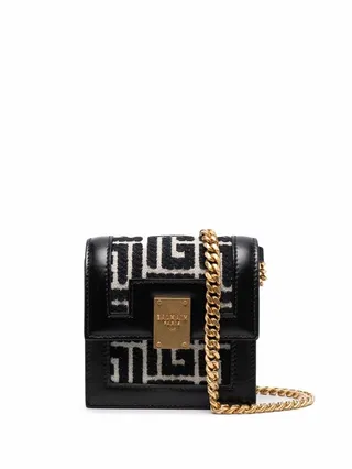 Jacquard Monogram Mini Bag