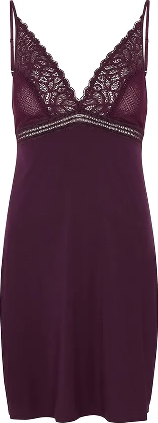 Wacoal Raffine Lace And Jersey Chemise