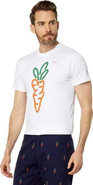 Carrots By Anwar Carrots Signature Tee (White) Men's T Shirt
