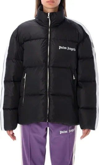 Palm Angels Logo-Printed Track Down Jacket
