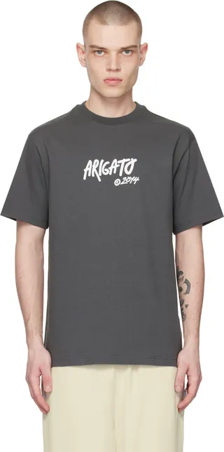 Axel Arigato Gray Tag T-Shirt