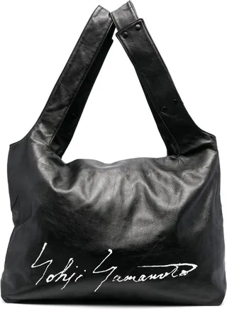 Infinite Signature logo-print tote bag