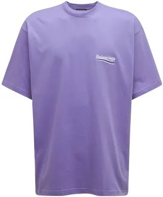 Embroidered cotton t-shirt