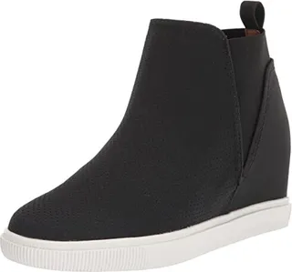 DV Dolce Vita Kimber Wedge Sneaker Black