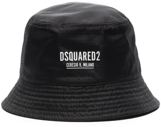 Logo-Print Bucket Hat