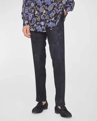 Men's Fuji Jacquard Evening Pants