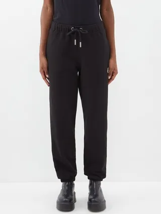 Logo-patch Cotton-jersey Track Pants