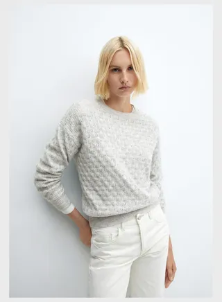 Crew Neck Knitted Sweater