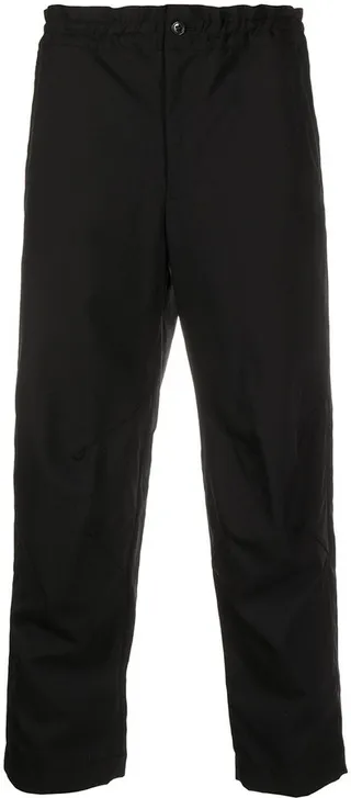 Cropped Wool Trousers