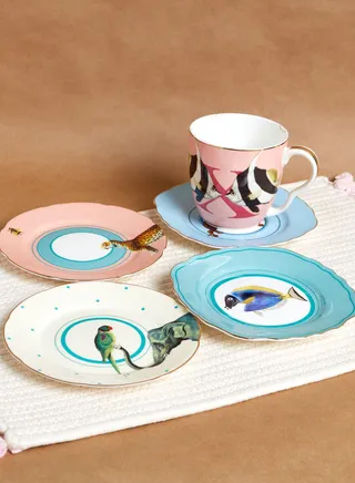 4 Pcs Cake Plates Set