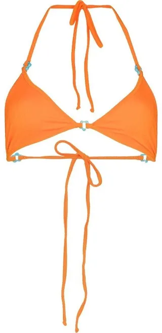 Halterneck Triangle Bikini Top