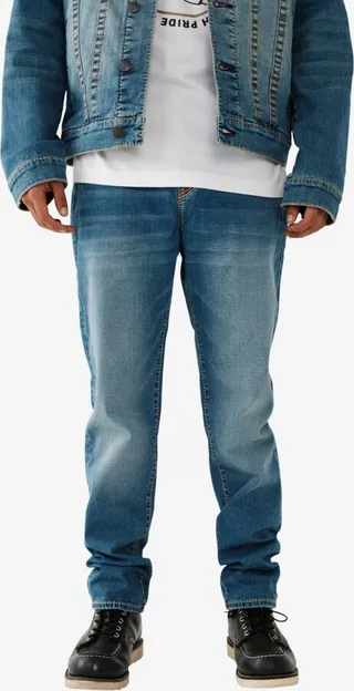 True Religion Men's Rocco Flap Skinny Stretch Jeans
