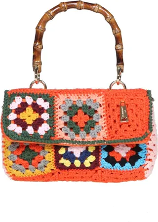 The Milanesa Baghette Noto In Multicolor Crochet
