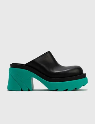 Flash Leather Clog