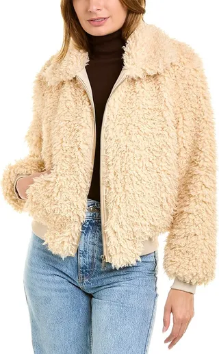 La Fiorentina Teddy Bomber Jacket