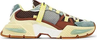 Dolce & Gabbana Low Top Air Master Sneakers in Yellow
