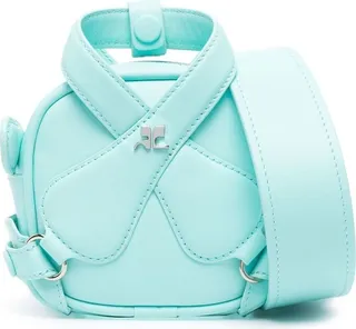 Blue Loop X Leather Mini Bag