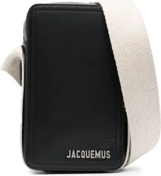 Black Le Cuerda Vertical Cross Body Bag