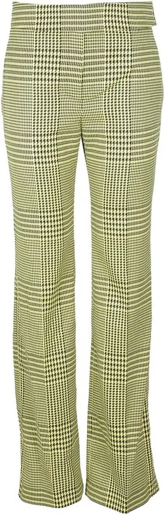 Alexandre Vauthier Checkered Straight-Leg Tailored Pants