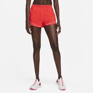 Nike Women's Dri-FIT Run Division Tempo Luxe Running Shorts in Red