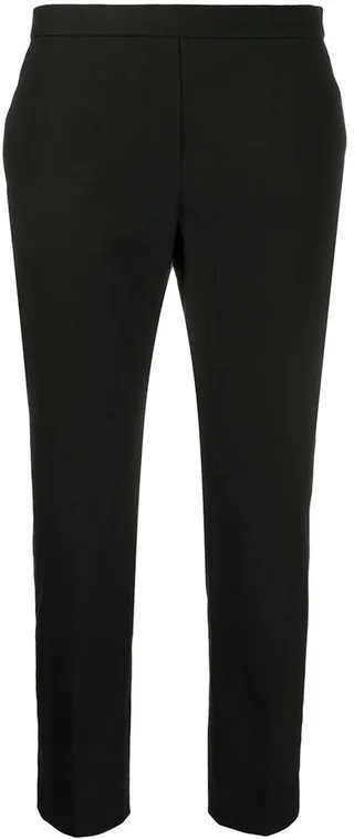 Cropped Tailored Trousers