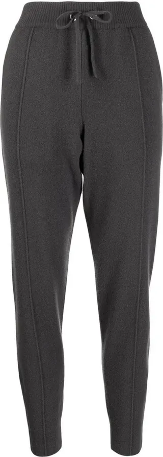 Ribbed Drawstring Track Pants
