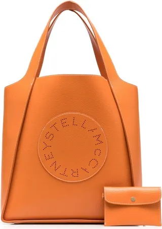 Perforated-Logo Tote Bag
