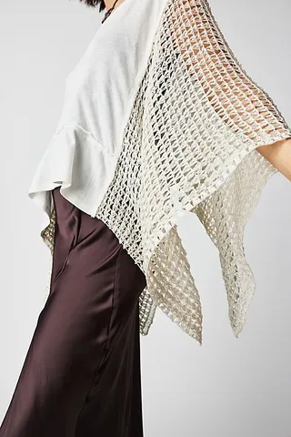 Sundae Crochet Tee by Free People