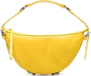 Gib crocodile-embossed shoulder bag