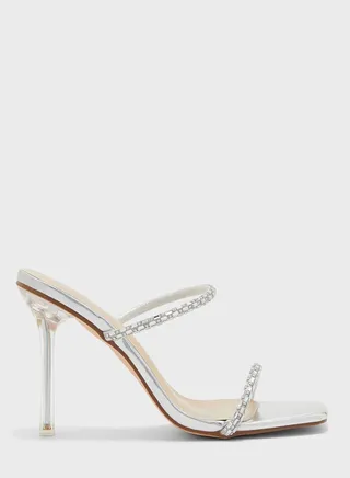 Jewelled Strap High Heel Sandals