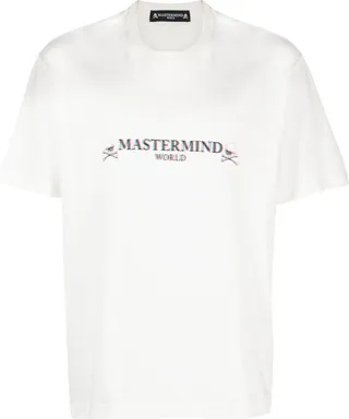 skull-print cotton T-shirt