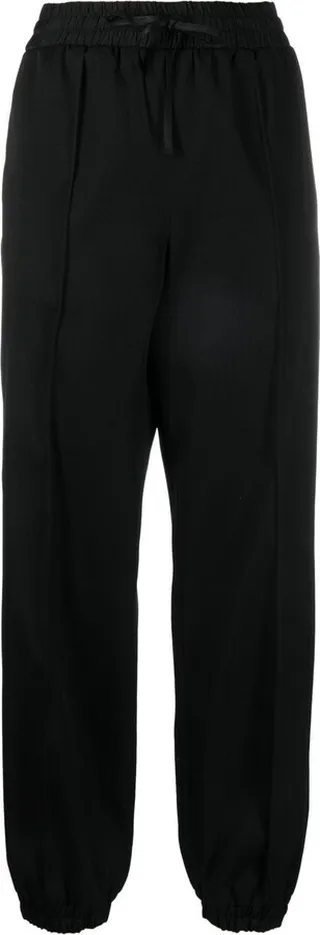 Elasticated Cotton Track-Pants