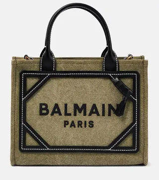 B-Army Small canvas tote bag