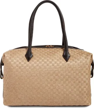 Perriand All Day Woven Straw Satchel