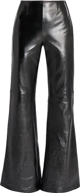 Lazos Leather Flare Pants