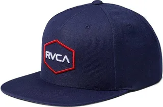 RVCA Commonwealth Snapback (Navy) Caps