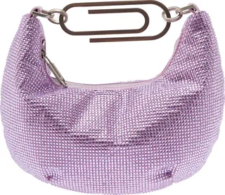 Paperclip Hobe Strass Bag