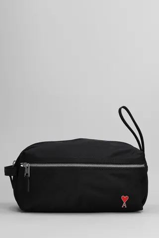 Clutch In Black Polyester