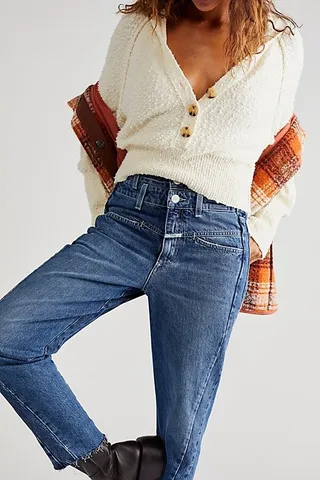 Closed Curved-X Jeans by Closed at Free People
